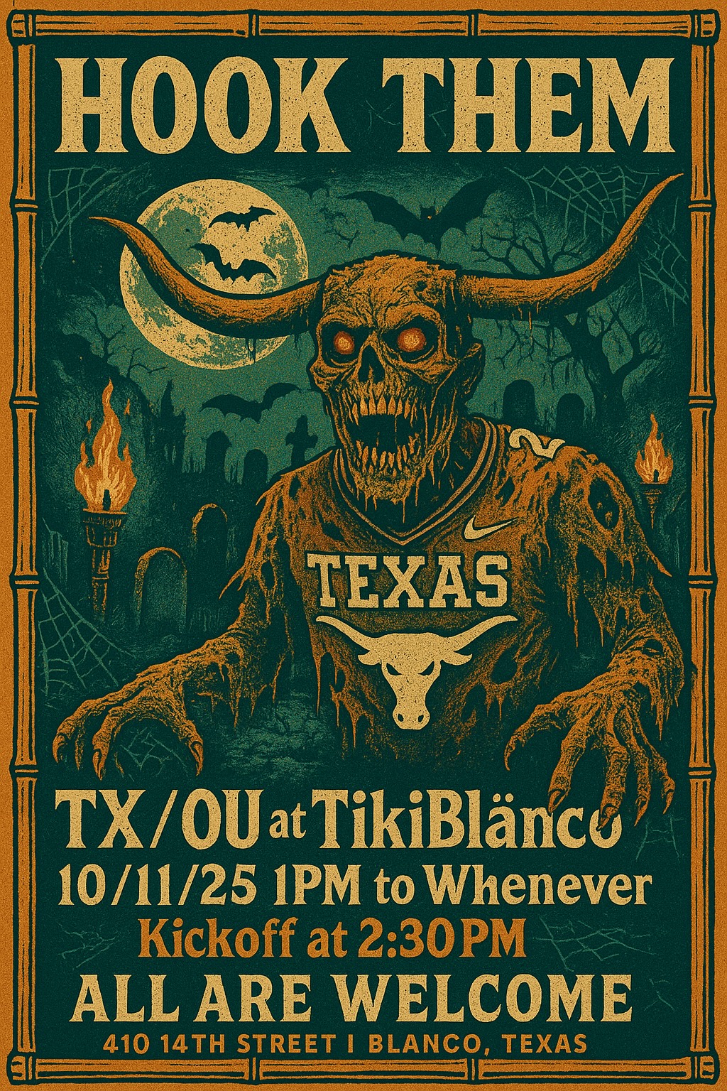 Hook Them — TX/OU at TikiBlänco, Oct 11 2025